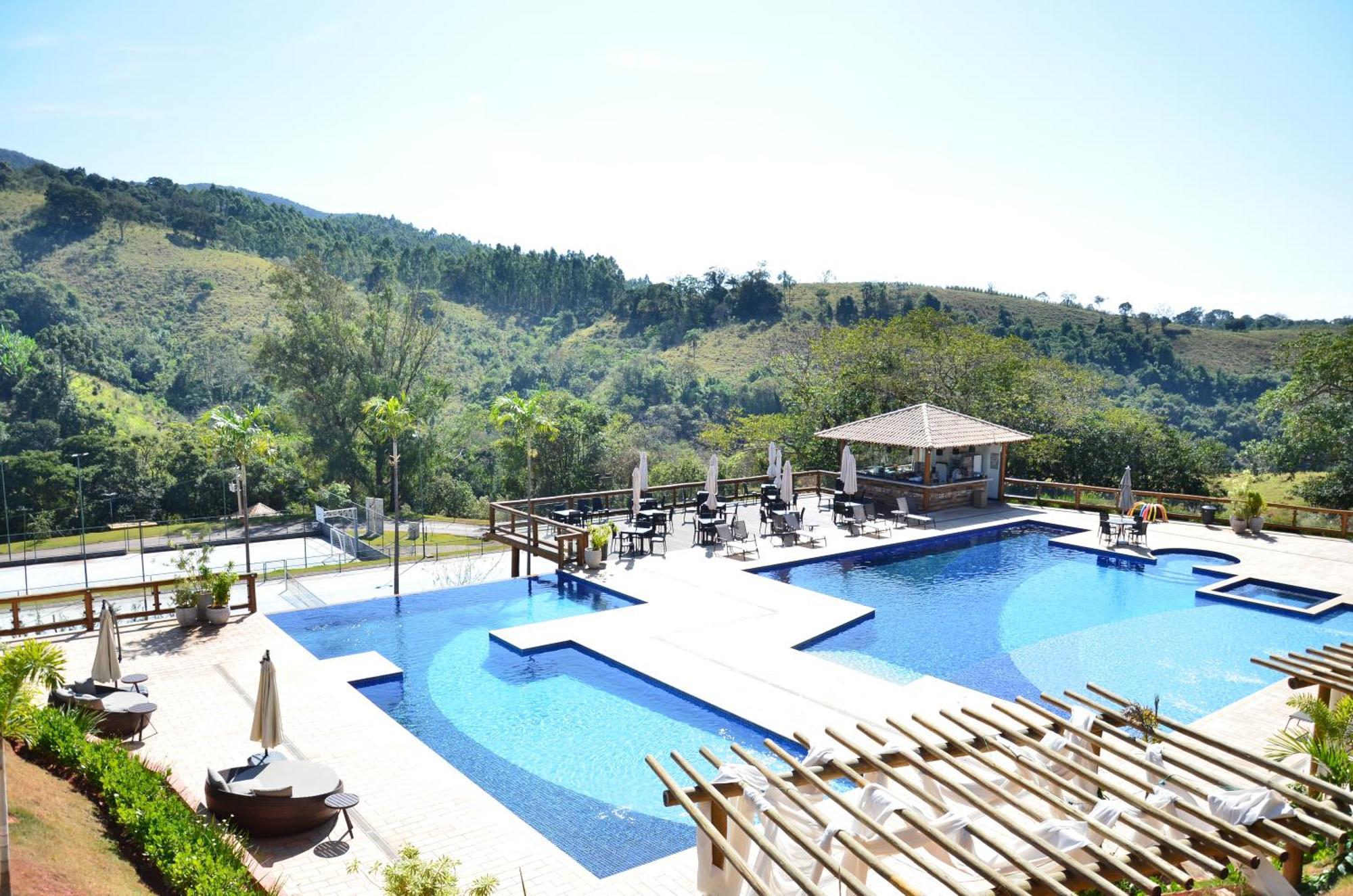 Hotel Chales Capitanias Águas de Lindóia Kültér fotó